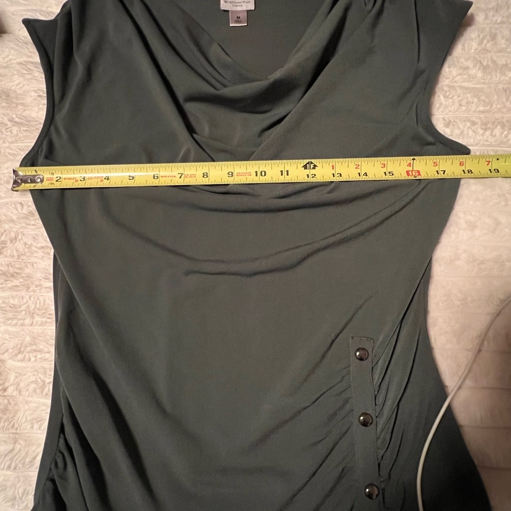 Worthington women’s short sleeve blouse - Picture 6 of 7